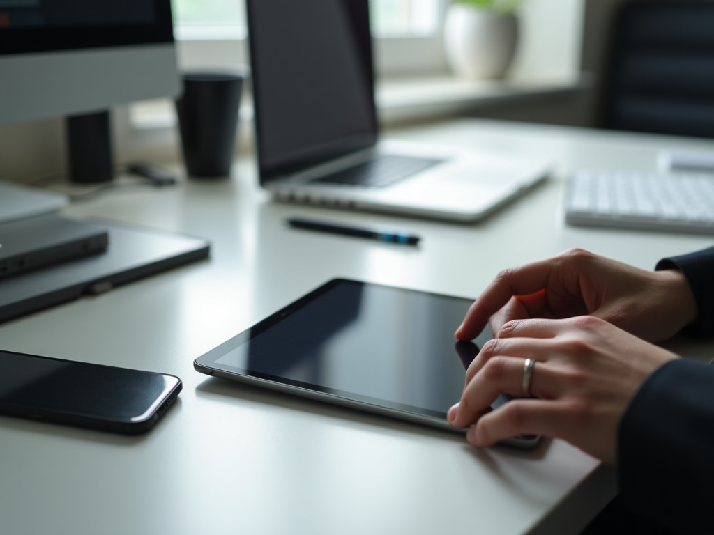 Trabajo en dispositivo móvil
